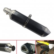 470mm Universal Motorcycle ATV Exhaust Muffler Pipe Slip-on W/DB Killer 38-51mm