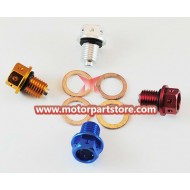 Oil Drain Bolt with magnetism for 50cc-125cc ATV